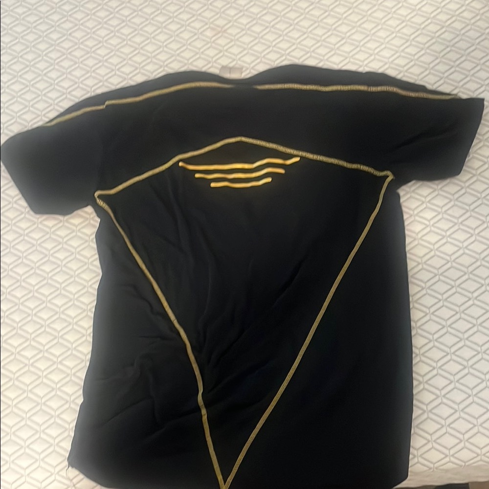 Black and Gold Men's Shirt